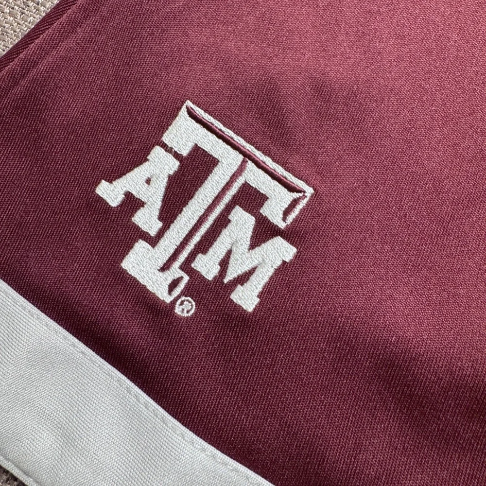 Gen2 Texas A&M Aggies Cheerleader Dress Kids Large 6X Maroon White Sleeveless